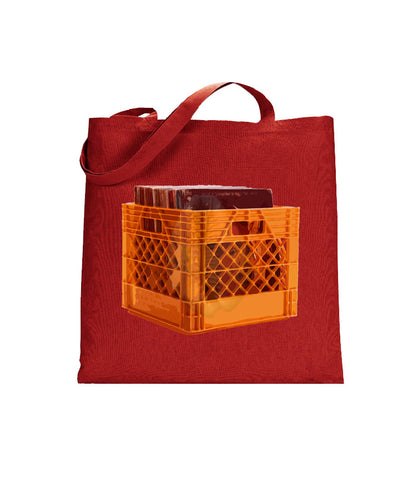 Vinyl Crate Tote